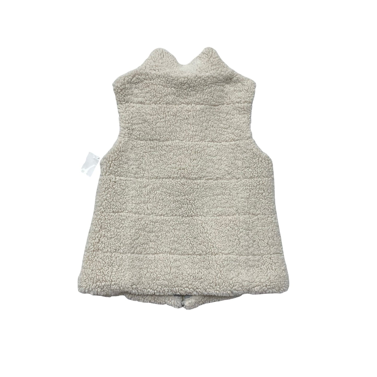 Vest Faux Fur & Sherpa By Dylan In Taupe, Size:S