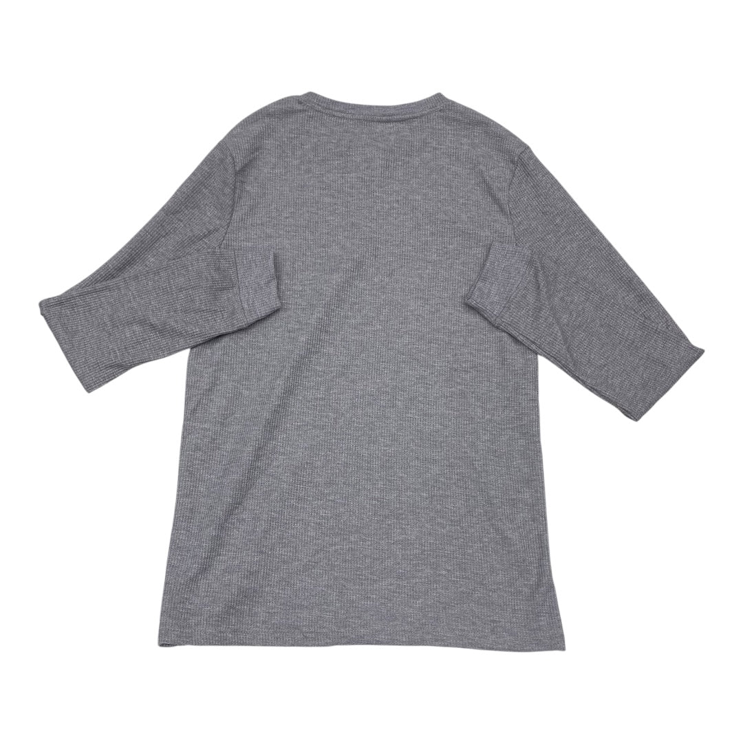 Top Ls By All In Motion In Grey, Size:S