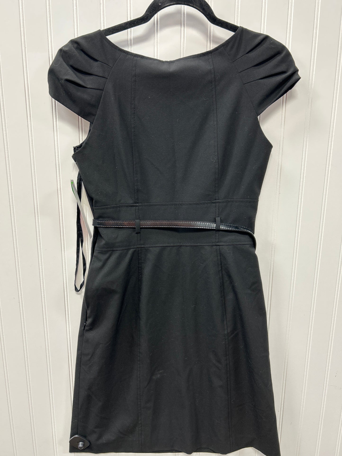 Dress Work By Tahari In Black, Size:4