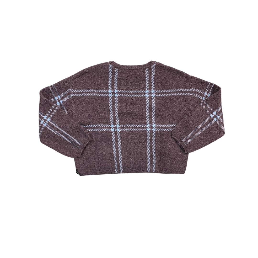 Sweater By Z Supply In Maroon, Size:L