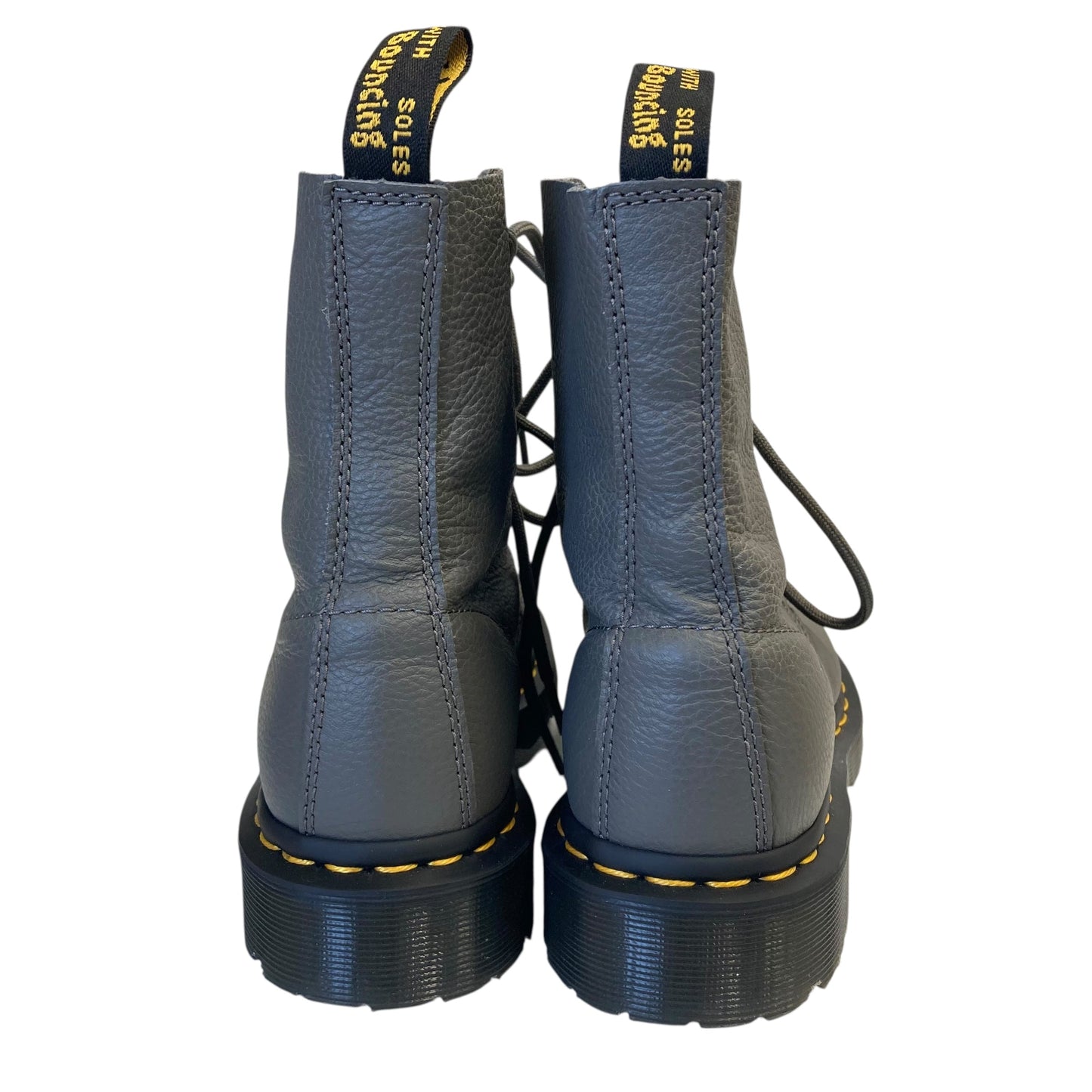 Boots Ankle Flats By Dr Martens In Grey, Size:7