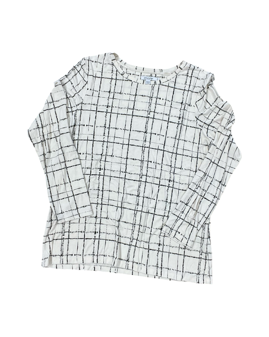 Top Ls By Chicos In Tan, Size:L