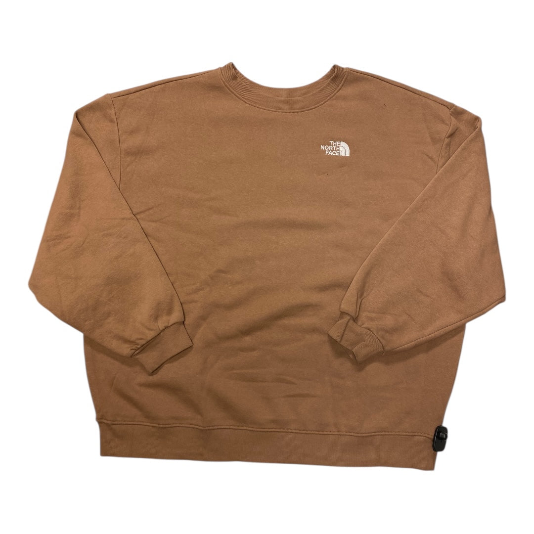 Sweatshirt Crewneck By The North Face In Tan, Size:Xxl