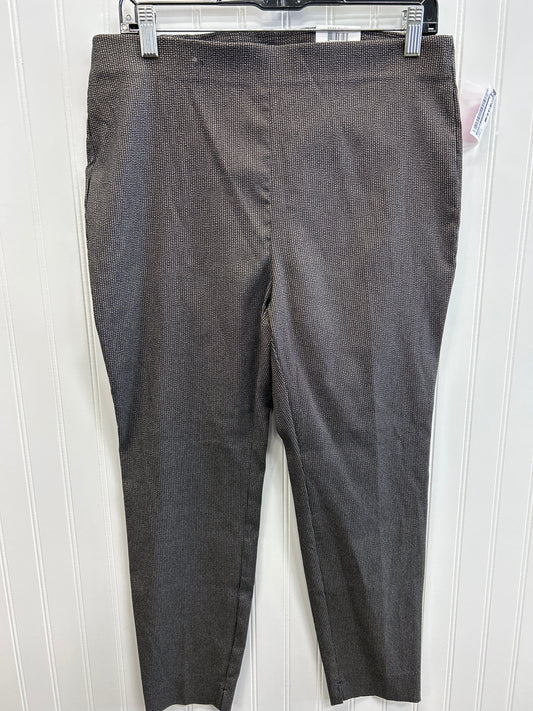 Pants Leggings By Alfani In Brown, Size:Lp