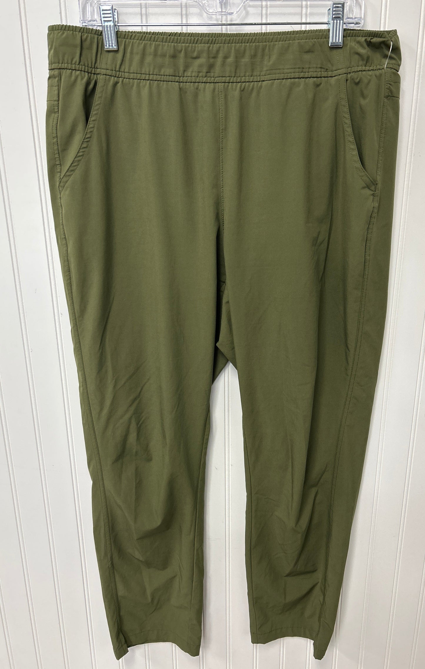 Athletic Pants By Eddie Bauer In Green, Size:L