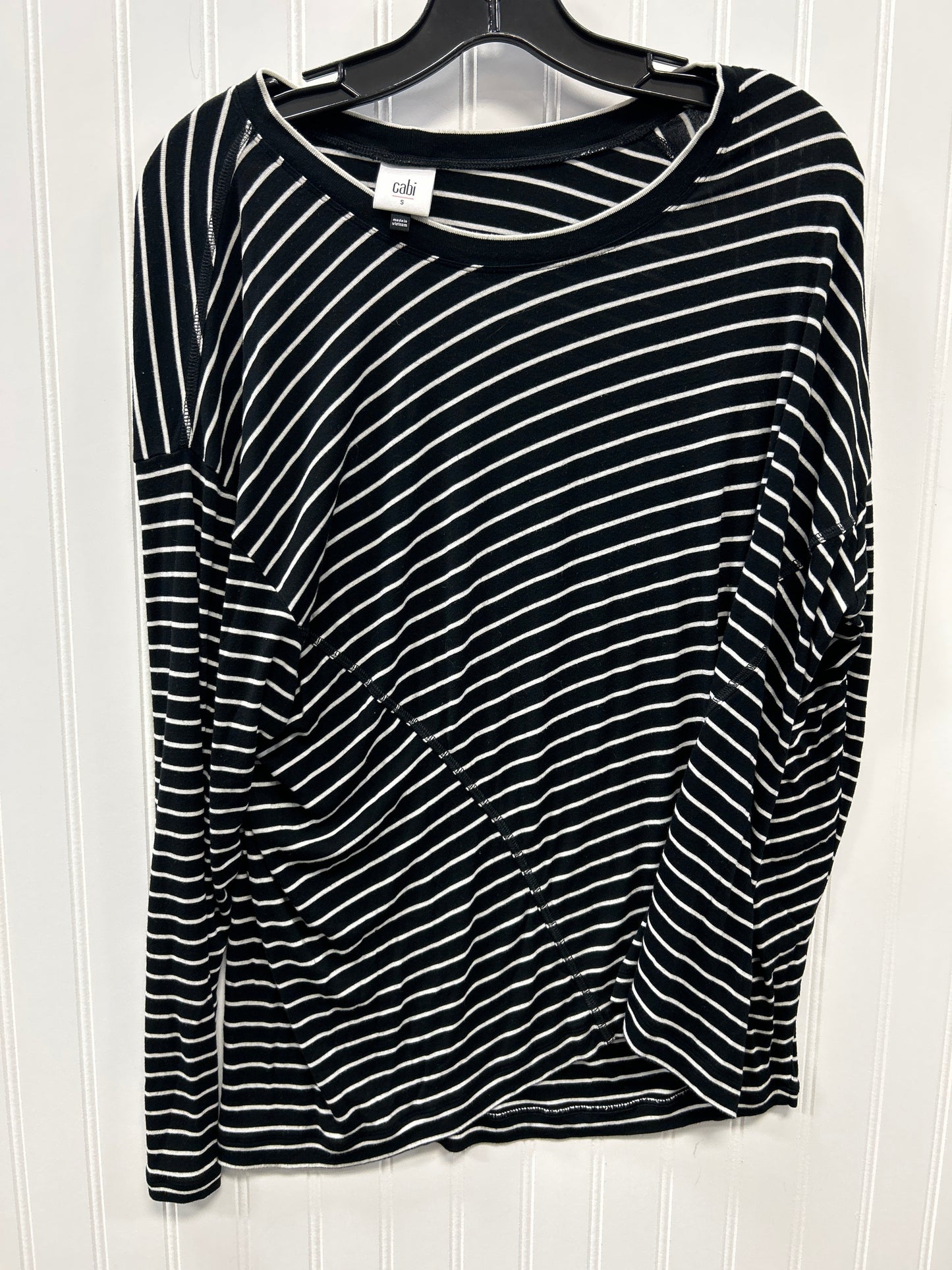 Top Ls By Cabi In Black & White, Size:S