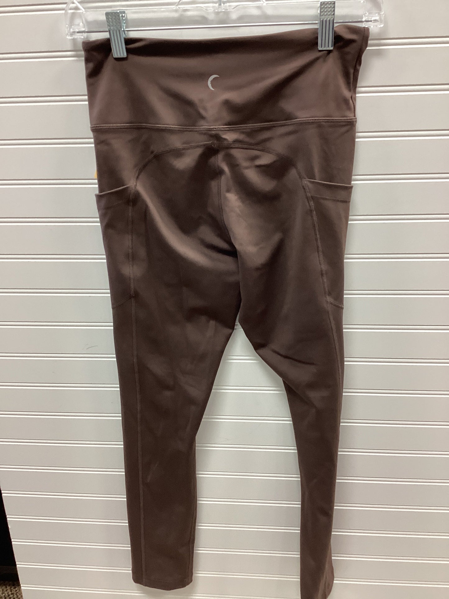 Athletic Leggings By Zyia In Brown, Size:S