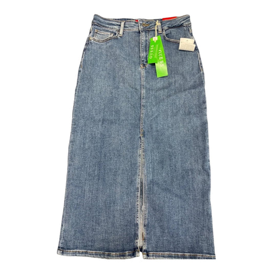 Skirt Maxi By Guess In Blue Denim, Size: 6
