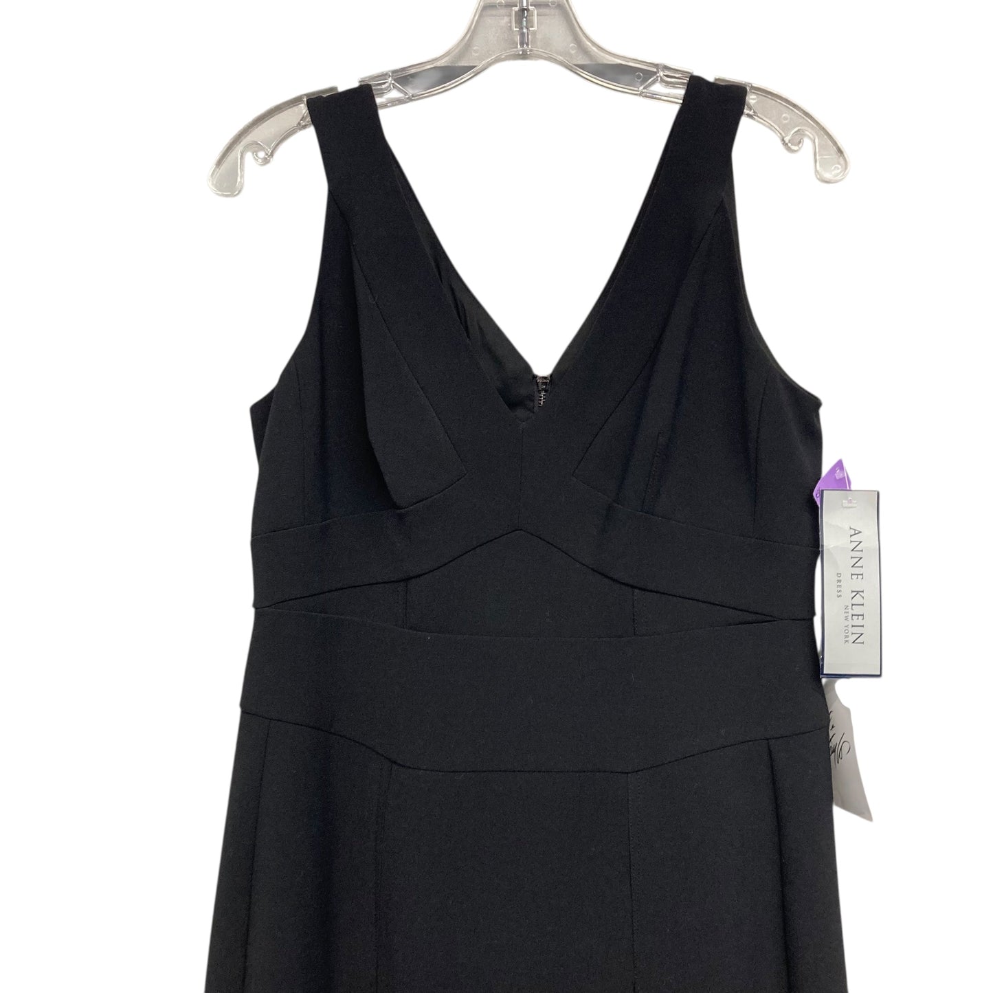 Dress Work By Anne Klein In Black, Size:S