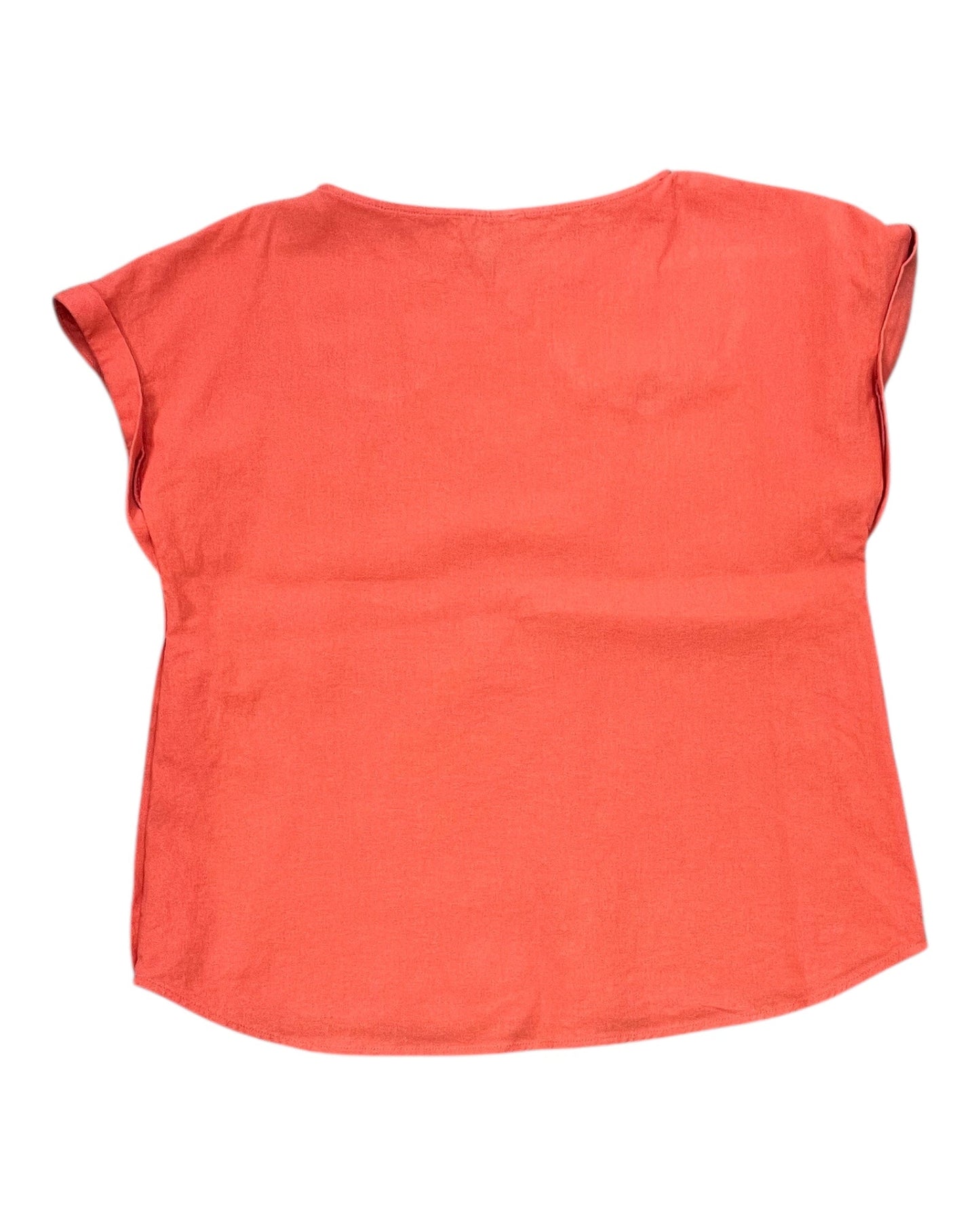 Top Ss By Jones New York In Orange, Size:M