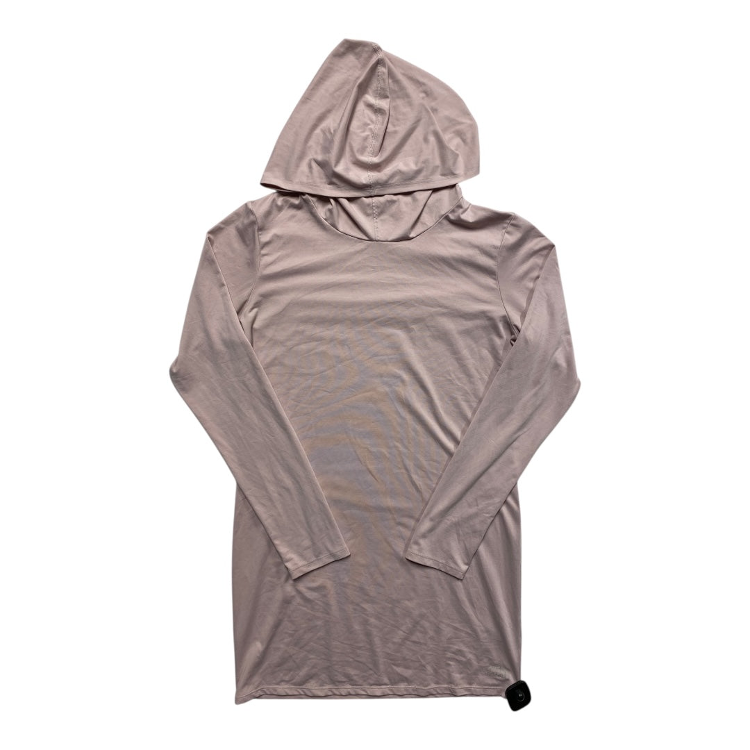 Athletic Top Ls Hoodie By The North Face In Pink, Size:M