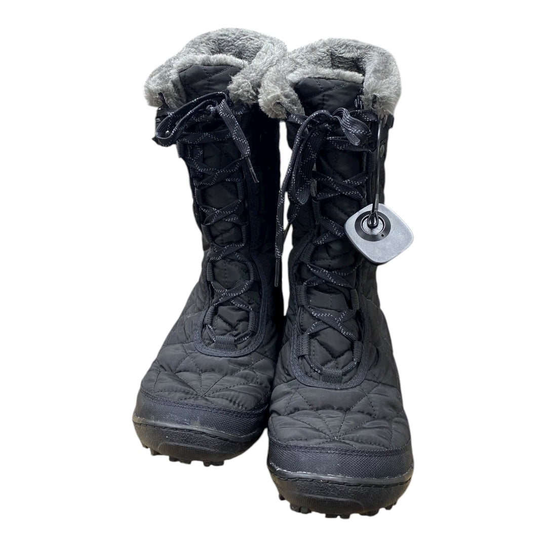 Boots Mid-Calf Flats By Columbia In Black, Size:8.5