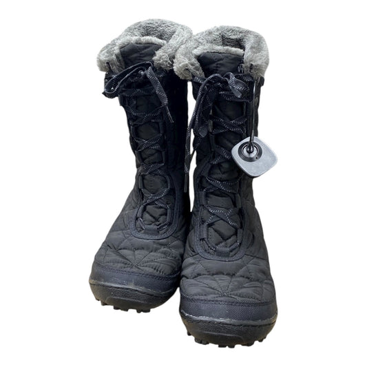 Boots Mid-Calf Flats By Columbia In Black, Size:8.5