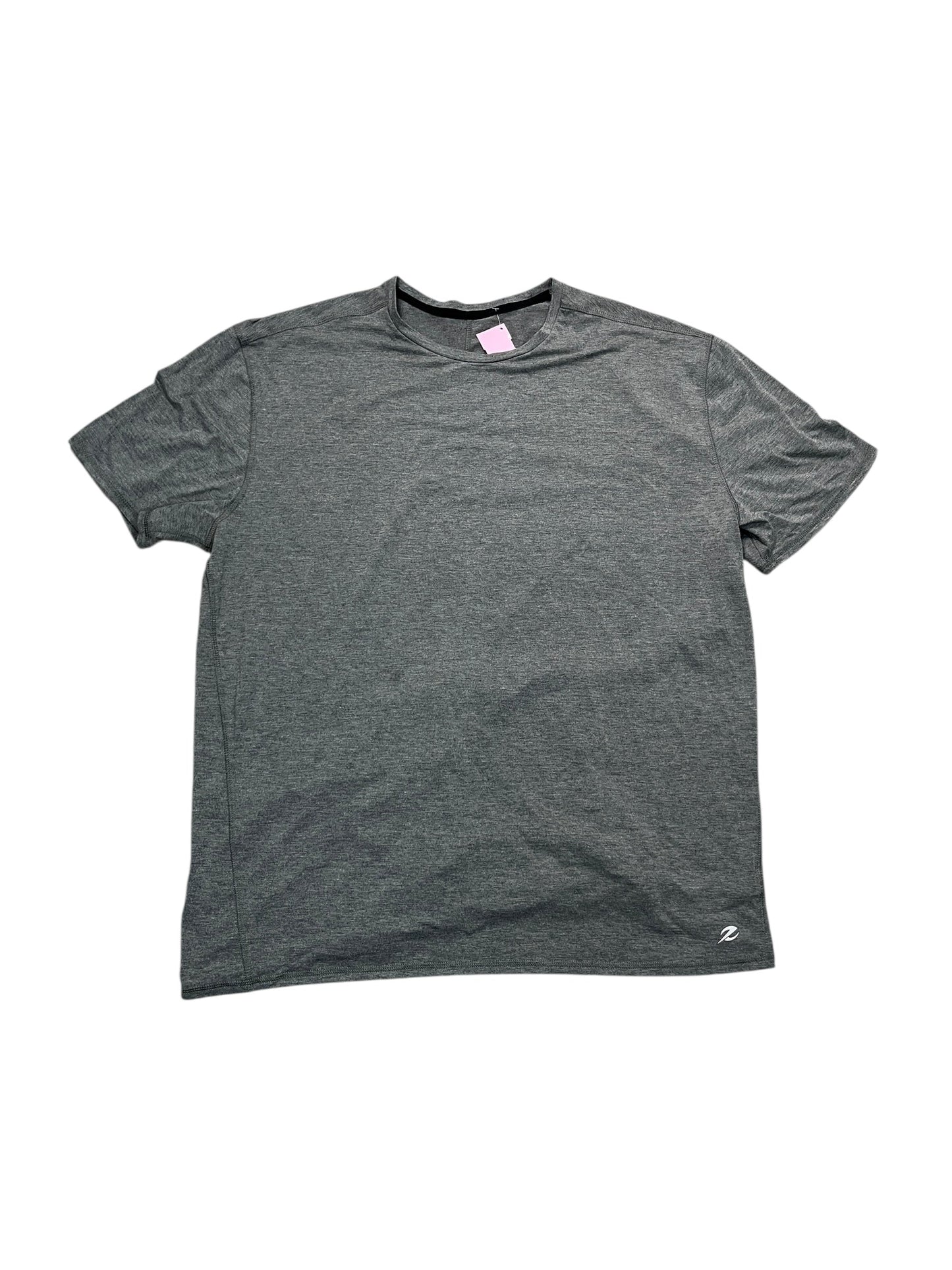 Athletic Top Ss By Energy Zone In Grey, Size:Xxl
