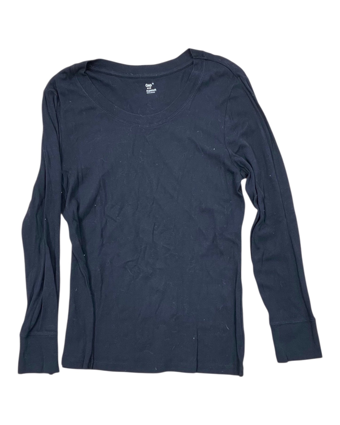 Top Ls Basic By Gap In Black, Size:Xl