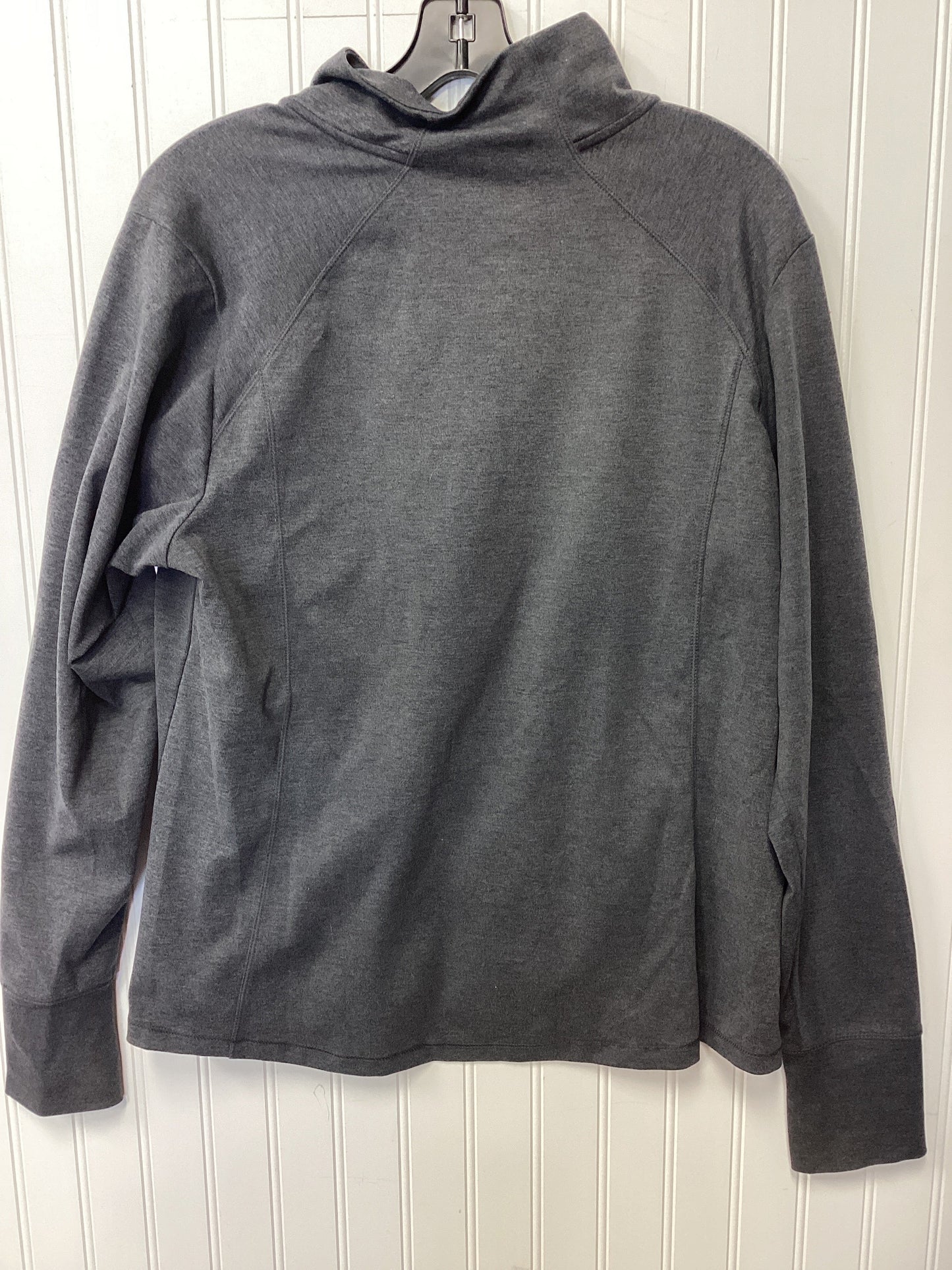 Athletic Jacket By All In Motion In Grey, Size:1X