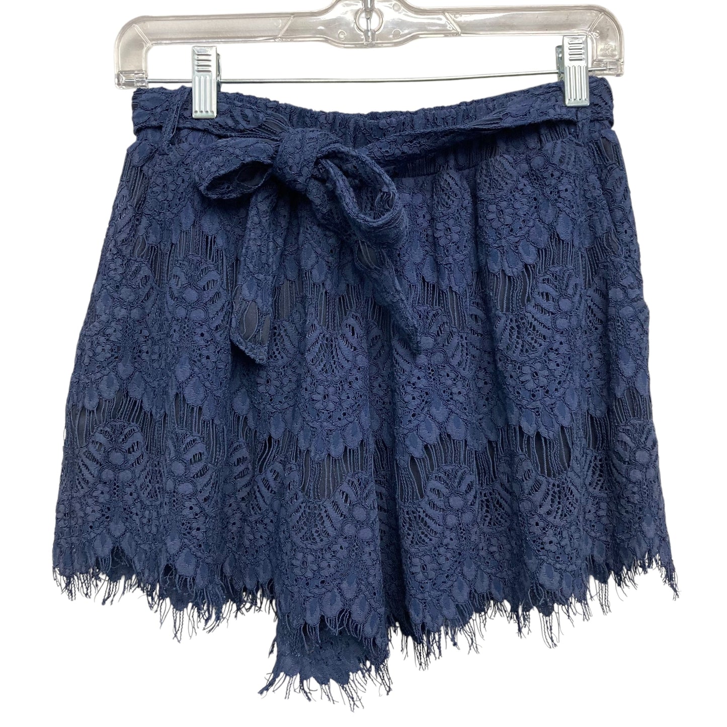 Shorts By Fashion On Earth In Navy, Size:8