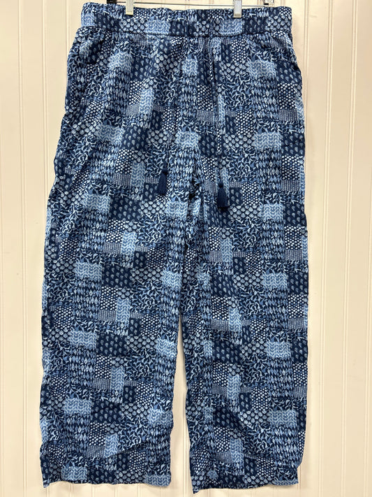 Pants Linen By Vineyard Vines In Blue, Size:L