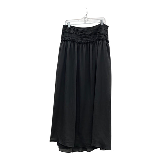 Skirt Maxi By Future Collective In Black, Size:18