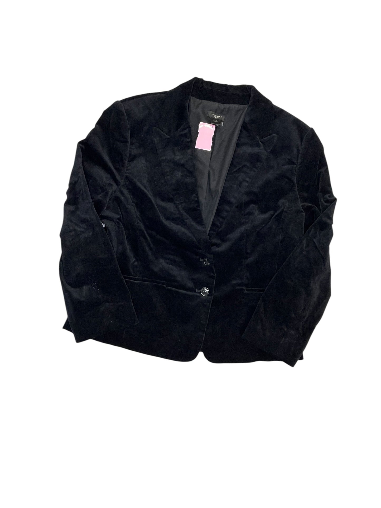 Blazer By Ann Taylor In Black, Size:Xl
