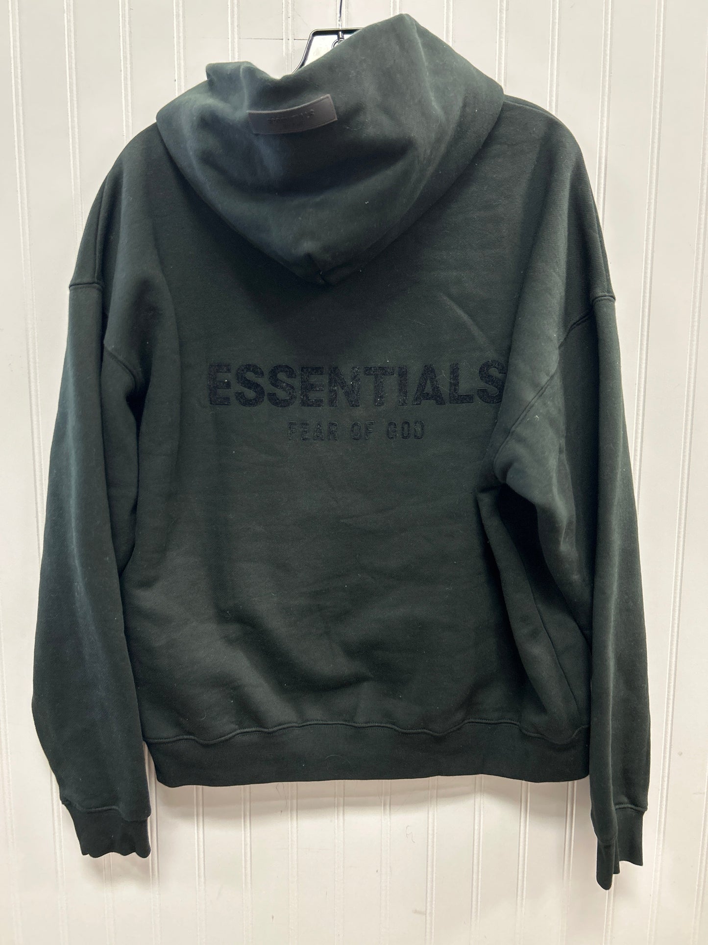 Sweatshirt Hoodie By Essentials In Black, Size:S