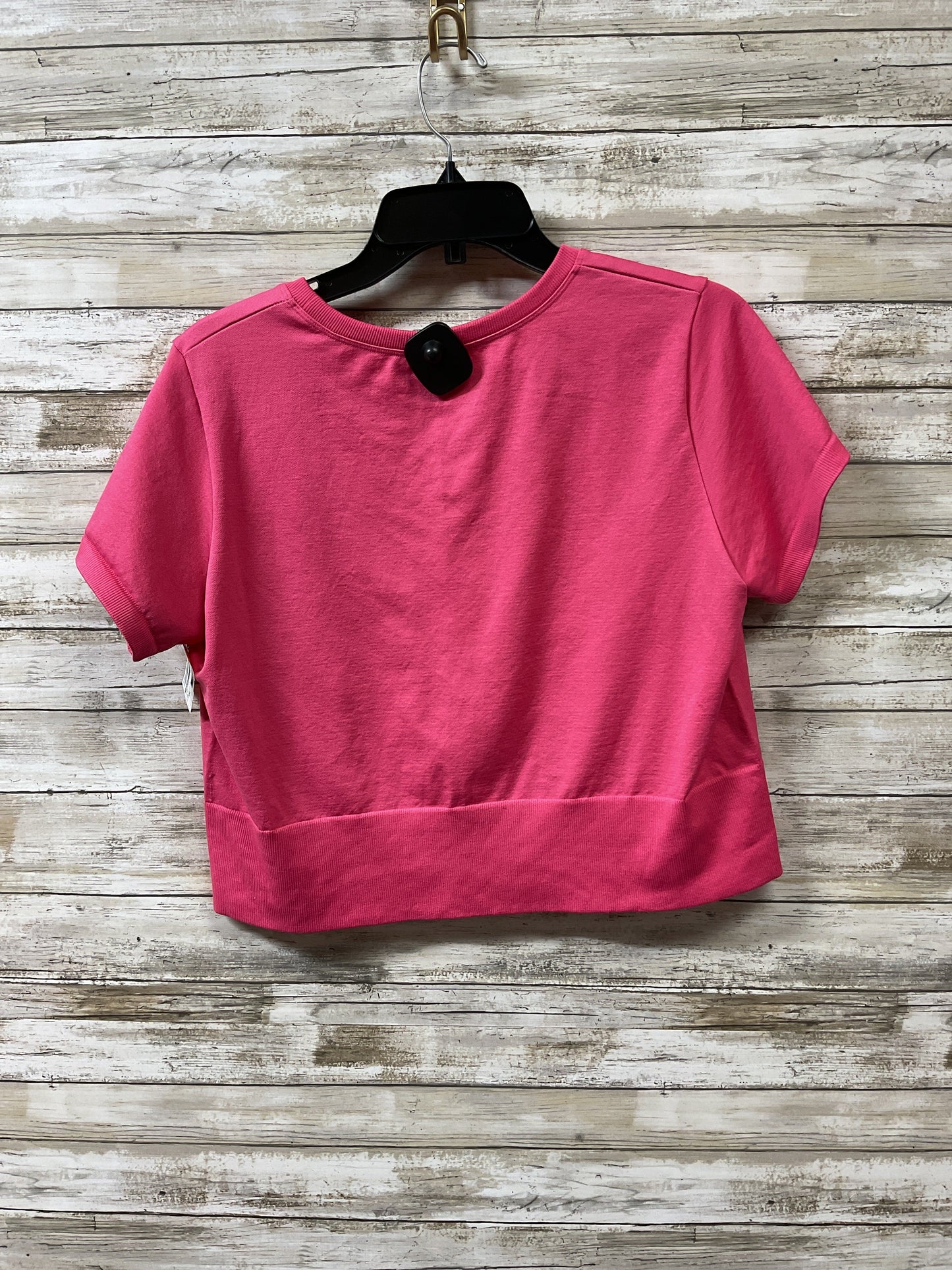 Athletic Top Ss By Aerie In Pink, Size:Xxl