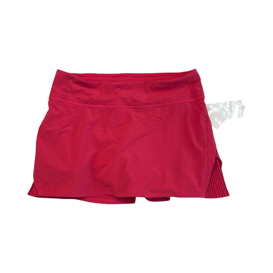 Athletic Skirt By Lululemon In Pink, Size:6