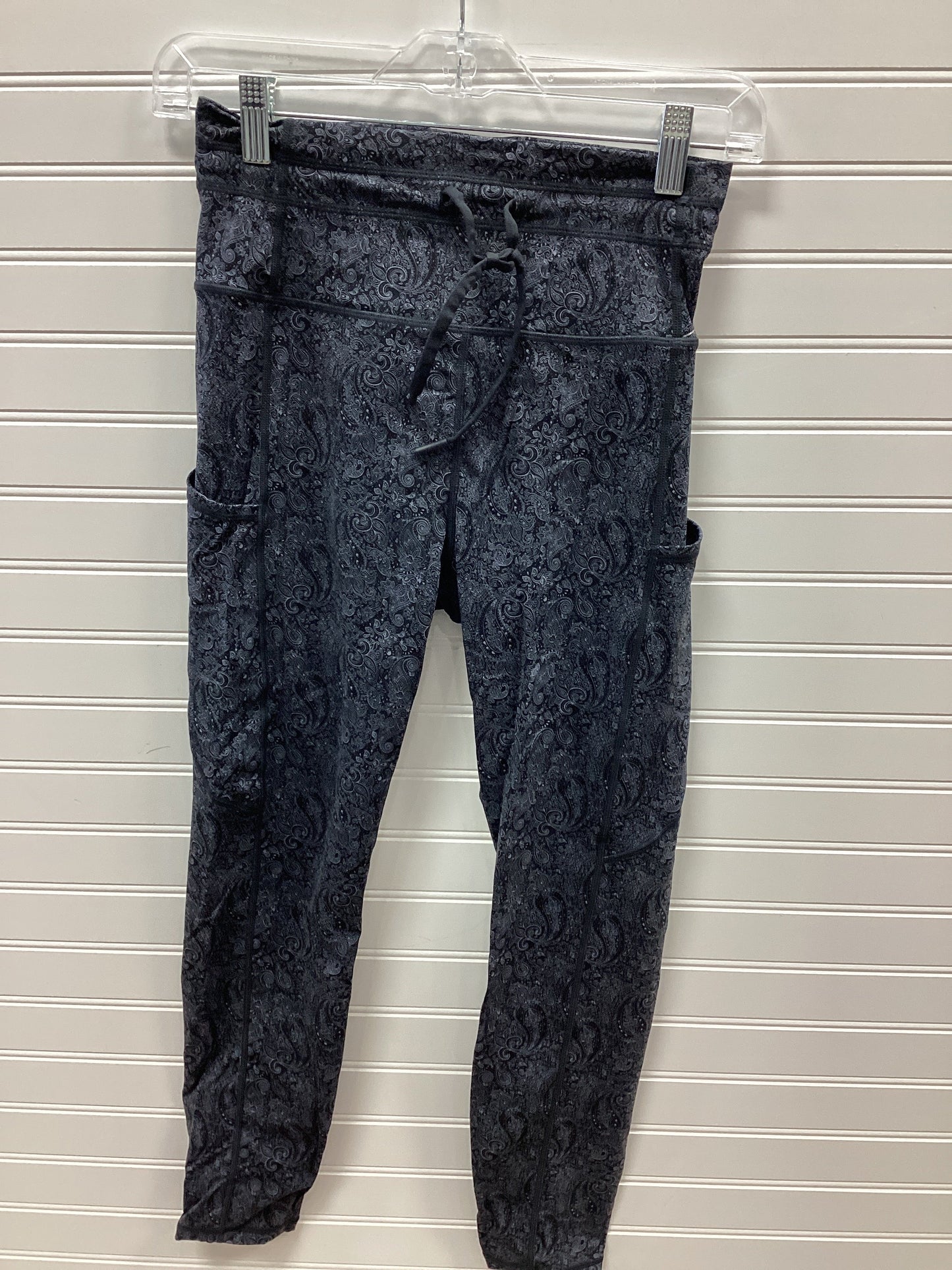 Athletic Leggings By Zyia In Grey, Size:S