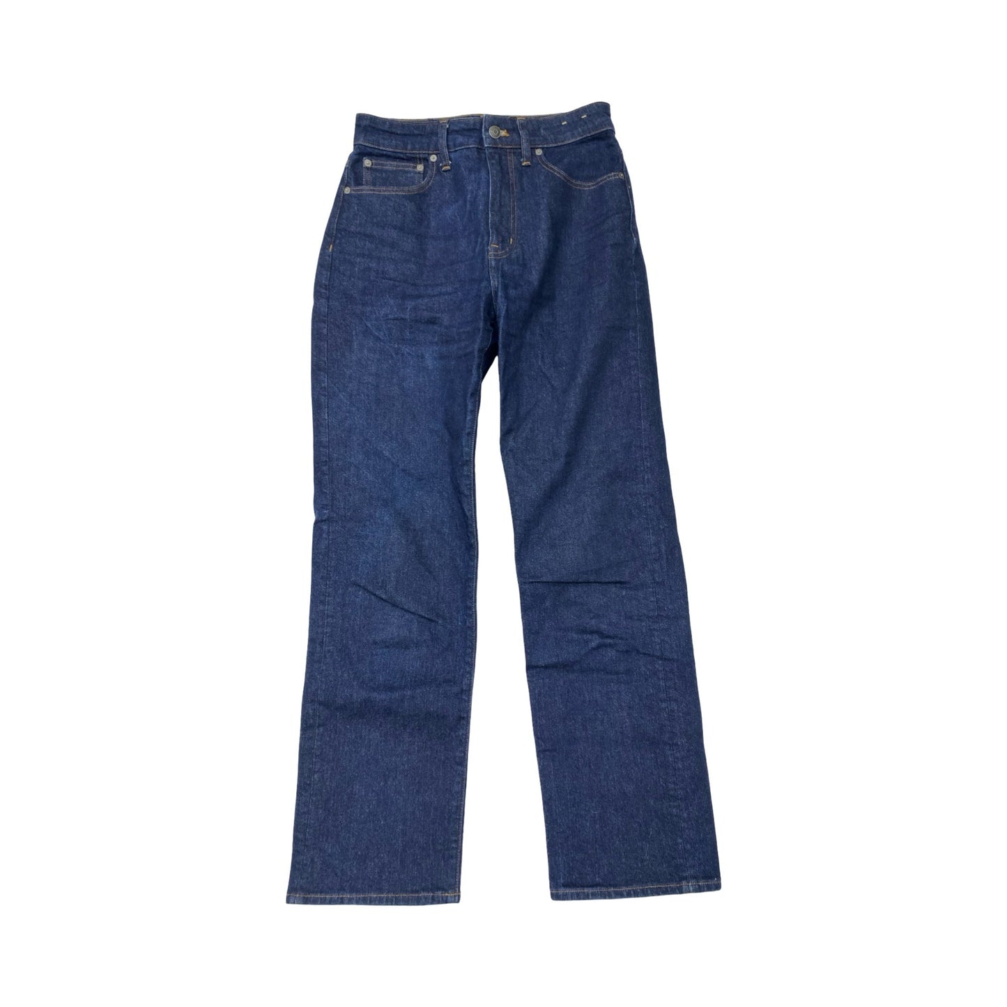 Jeans Straight By Madewell In Blue Denim, Size:4