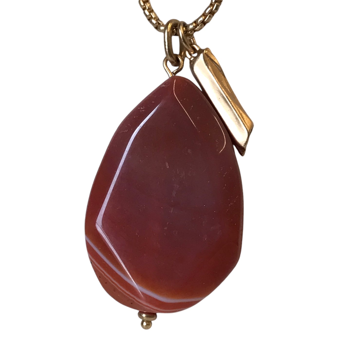 Necklace Statement By Chicos In Gold