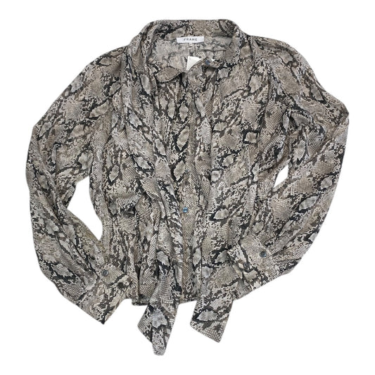 Top Ls By Frame In Animal Print, Size:S