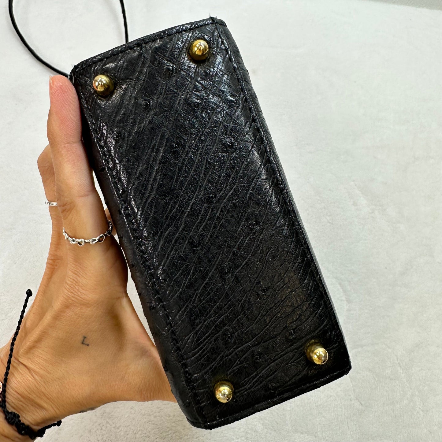 Crossbody Leather By Clothes Mentor, Size: Small
