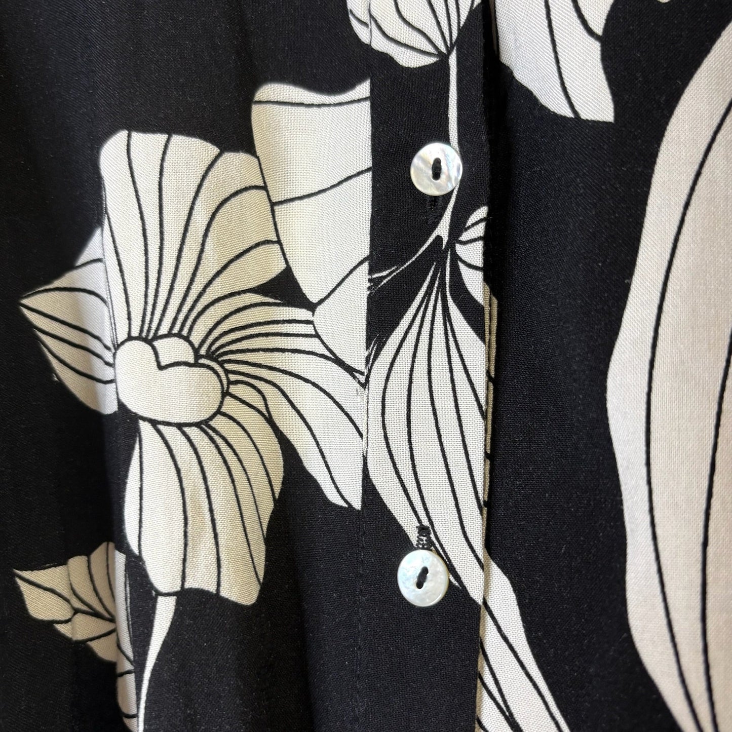 Dress Casual Maxi By H&m In Black, Size: Xl