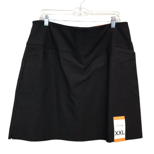 Skort By Sc & Co In Black, Size:18
