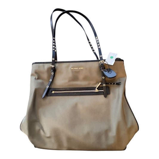 Handbag Designer By Michael Kors In Green, Size:Large