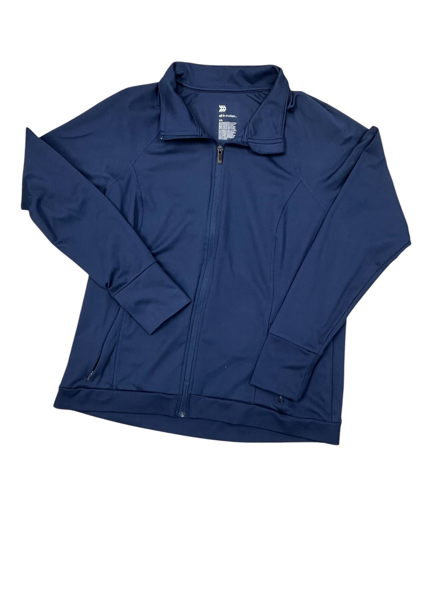 Jacket Other By All In Motion In Blue, Size:1X