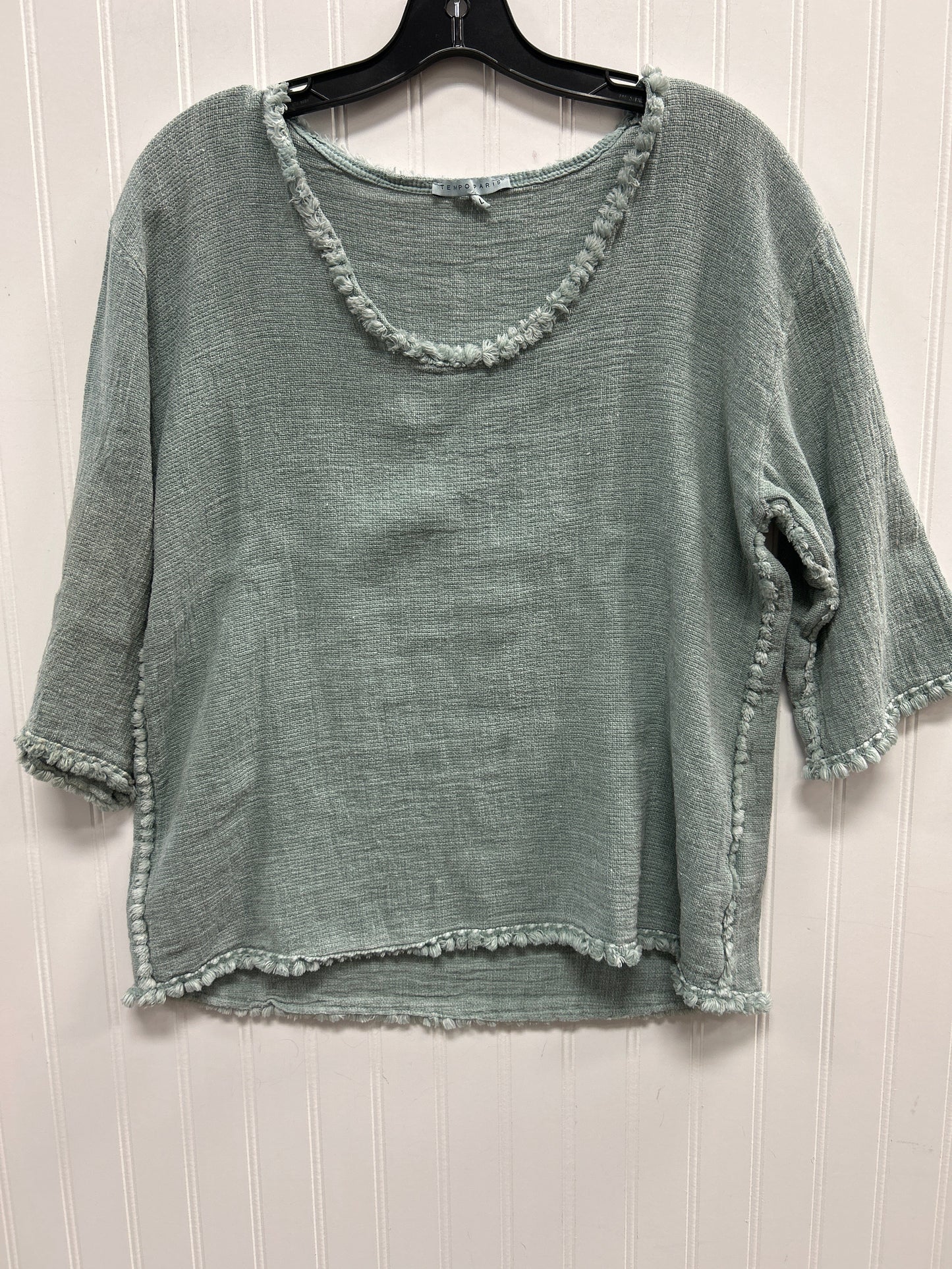Top Ls By Tempo Paris In Green, Size:L
