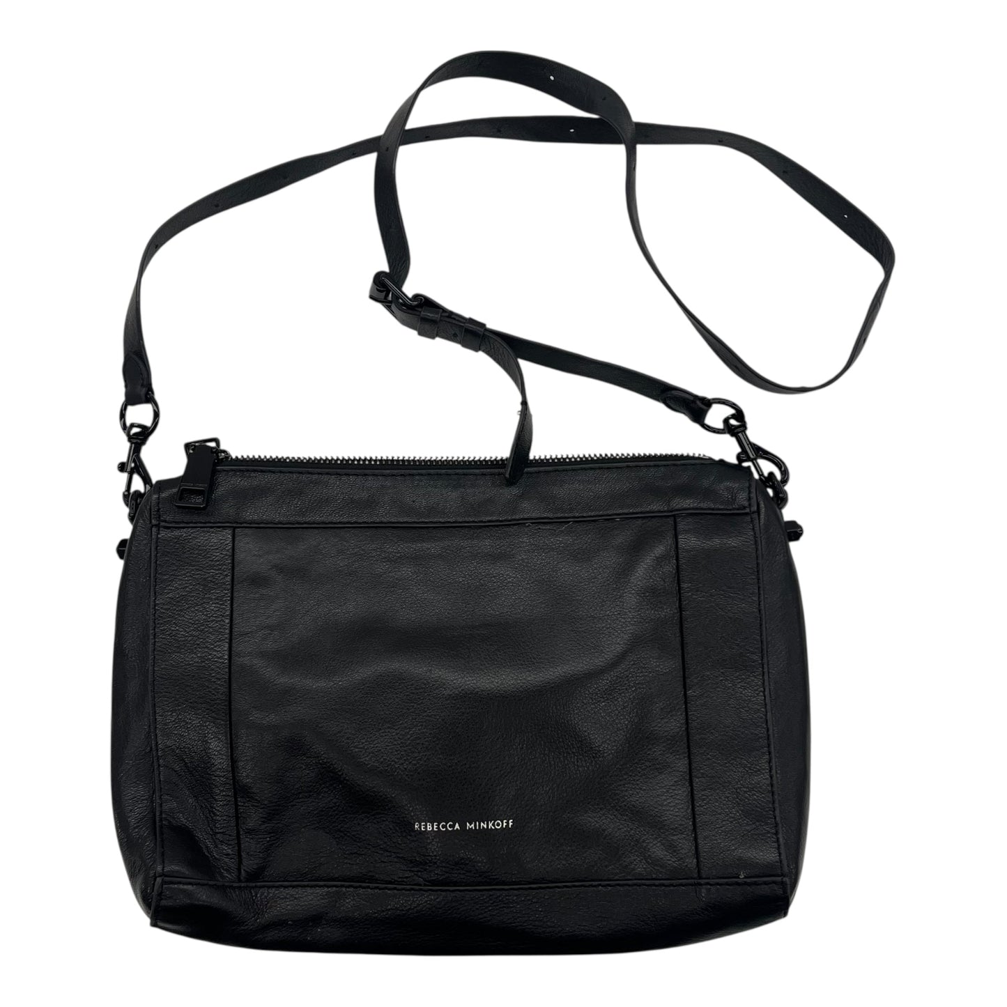 Crossbody Designer By Rebecca Minkoff In Black, Size:Medium