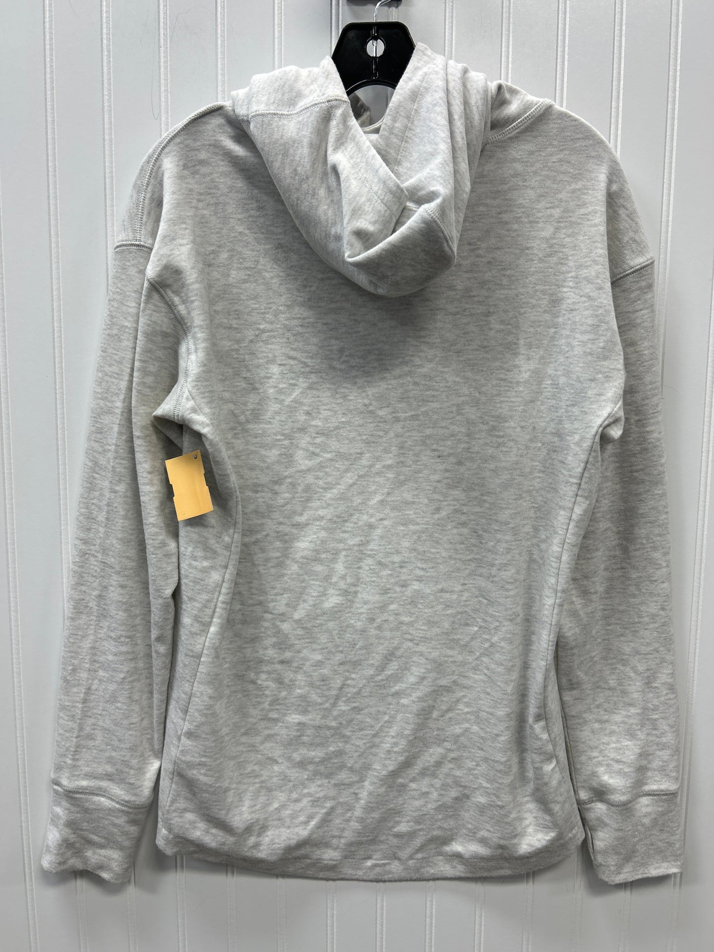 Athletic Sweatshirt Hoodie By Cmb In Grey, Size:M
