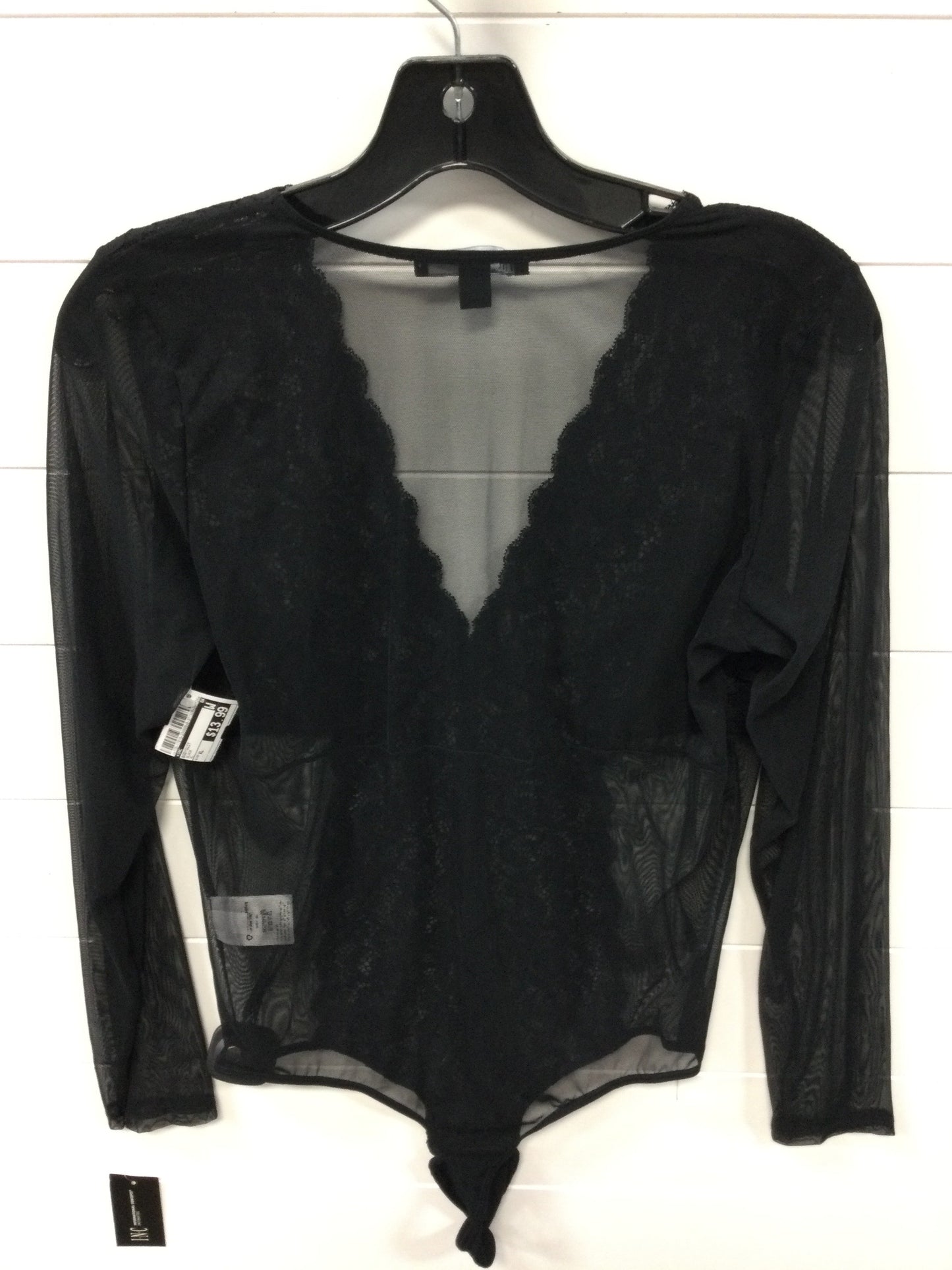 Bodysuit By Inc In Black, Size:Xl