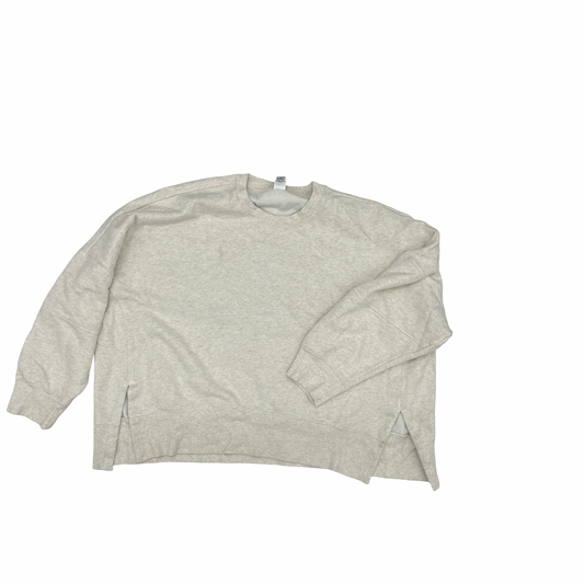 Sweatshirt Crewneck By Pink In Tan, Size:Xl