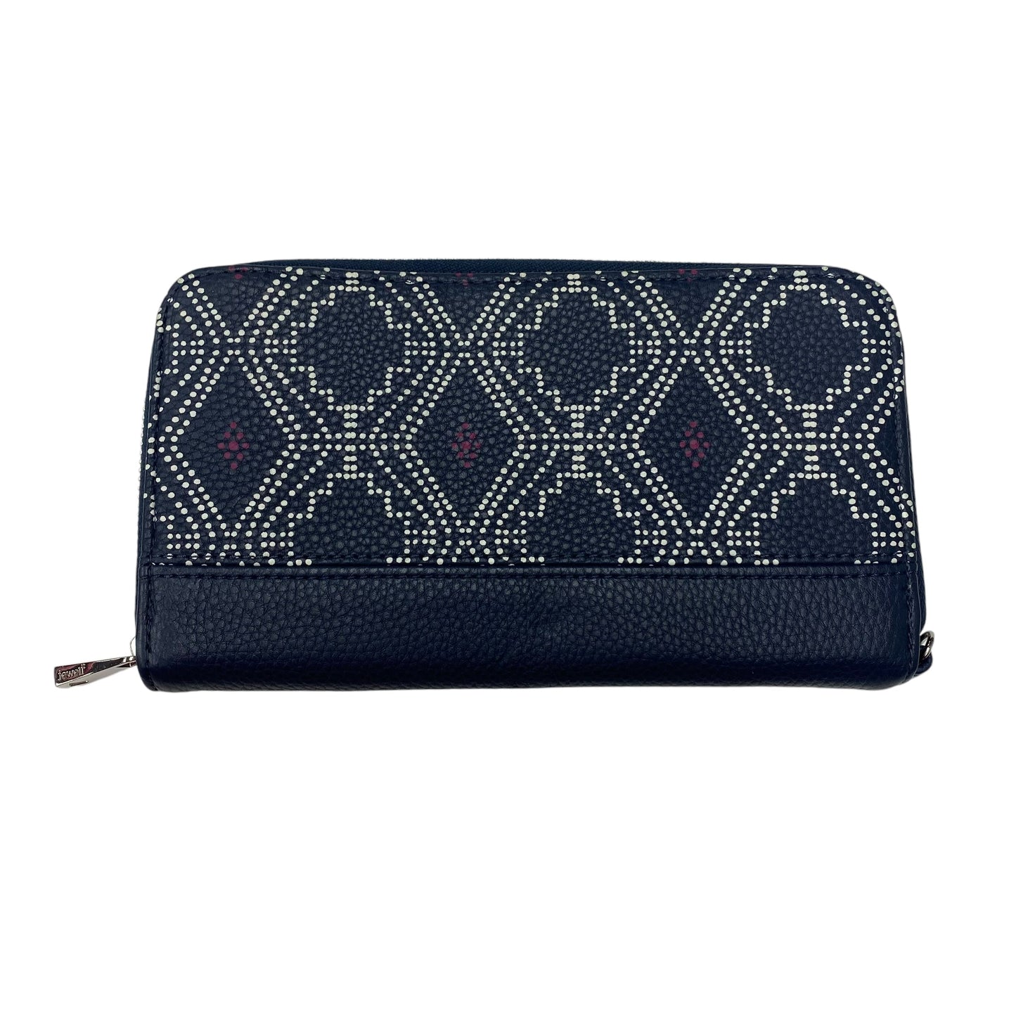 Wallet By Jewell In Navy, Size:Large