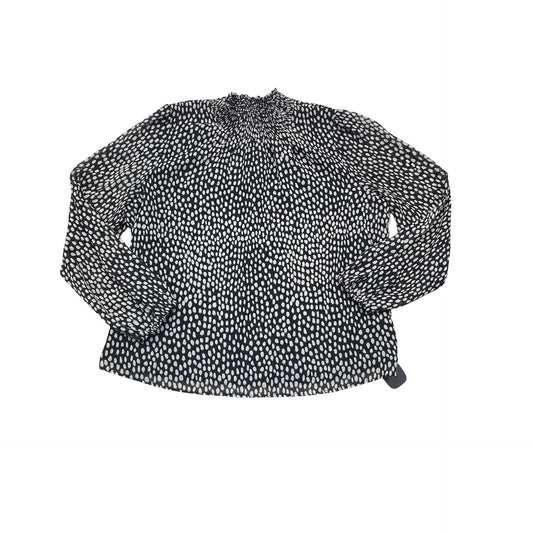 Top Ls By J. Crew In Polkadot Pattern, Size:L
