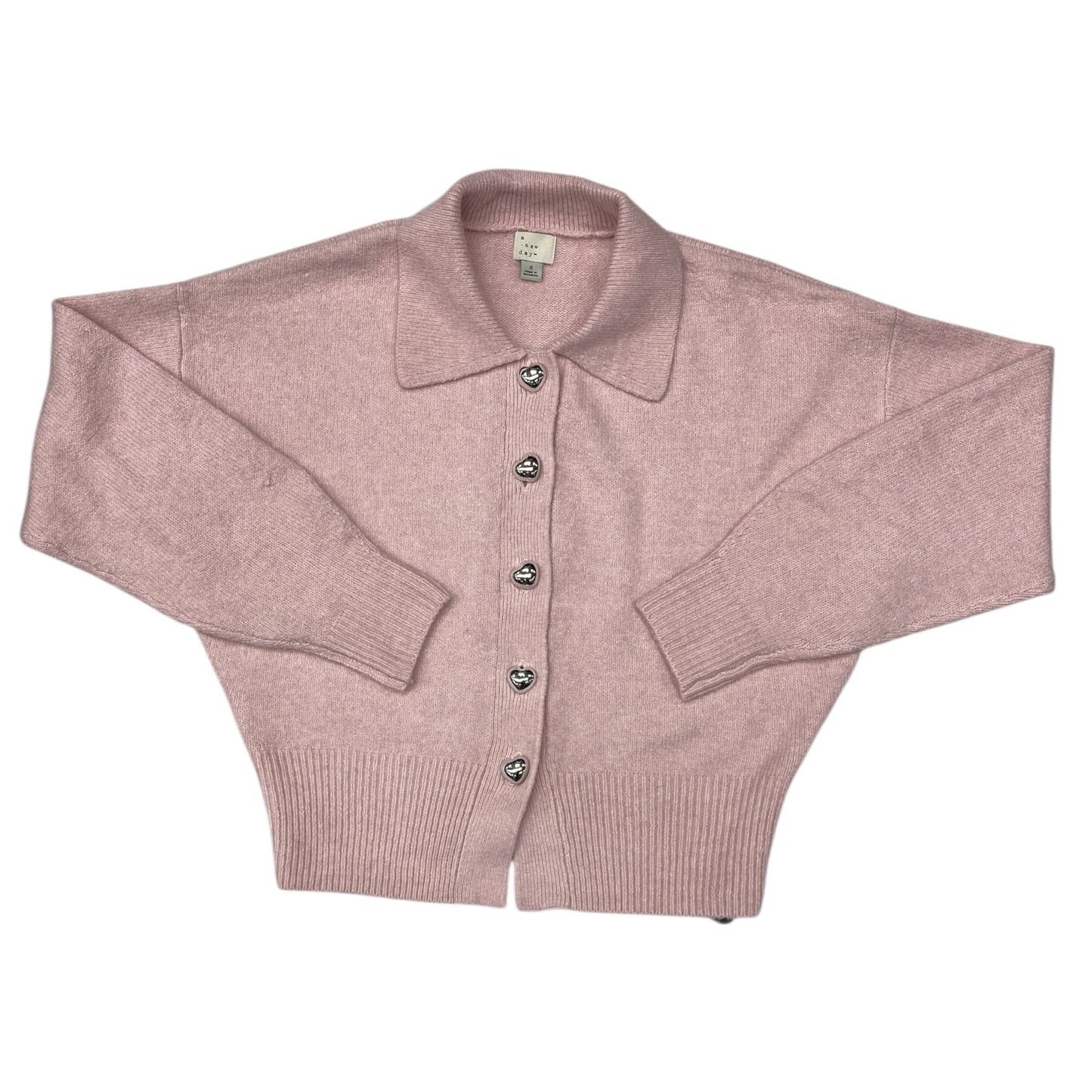 Sweater Cardigan By Target In Pink, Size:S
