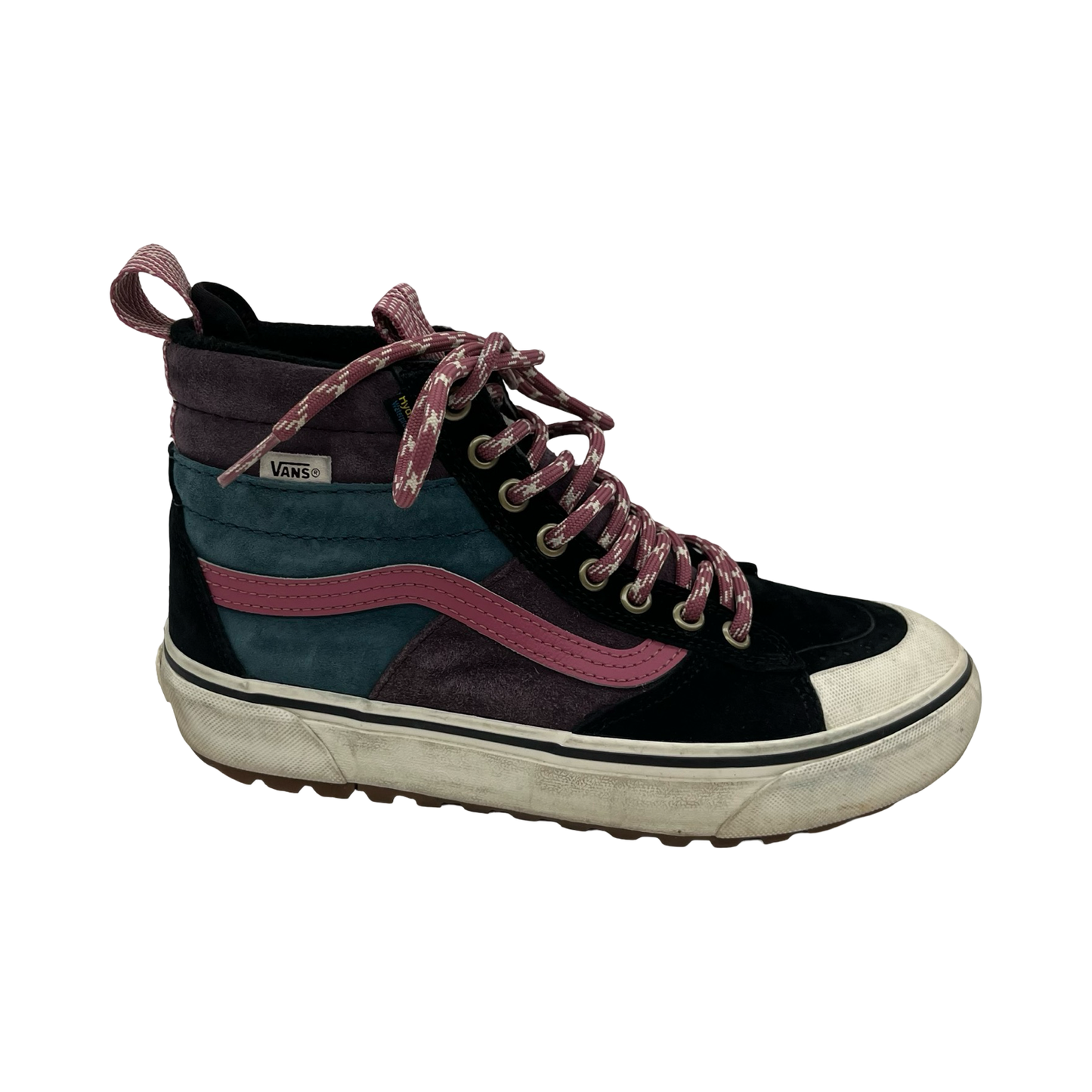 Shoes Sneakers Platform By Vans In Black, Size:7
