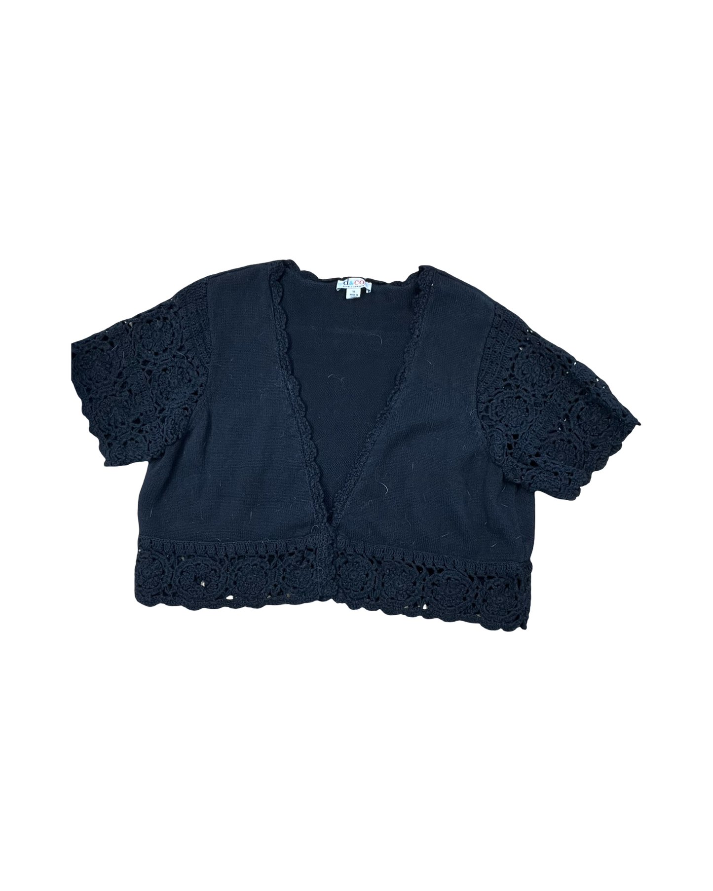 Bolero By D&Co. In Black, Size:Xl