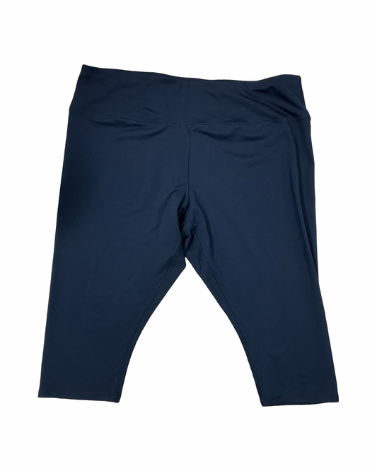 Athletic Capris By Cj Banks In Black, Size:2X