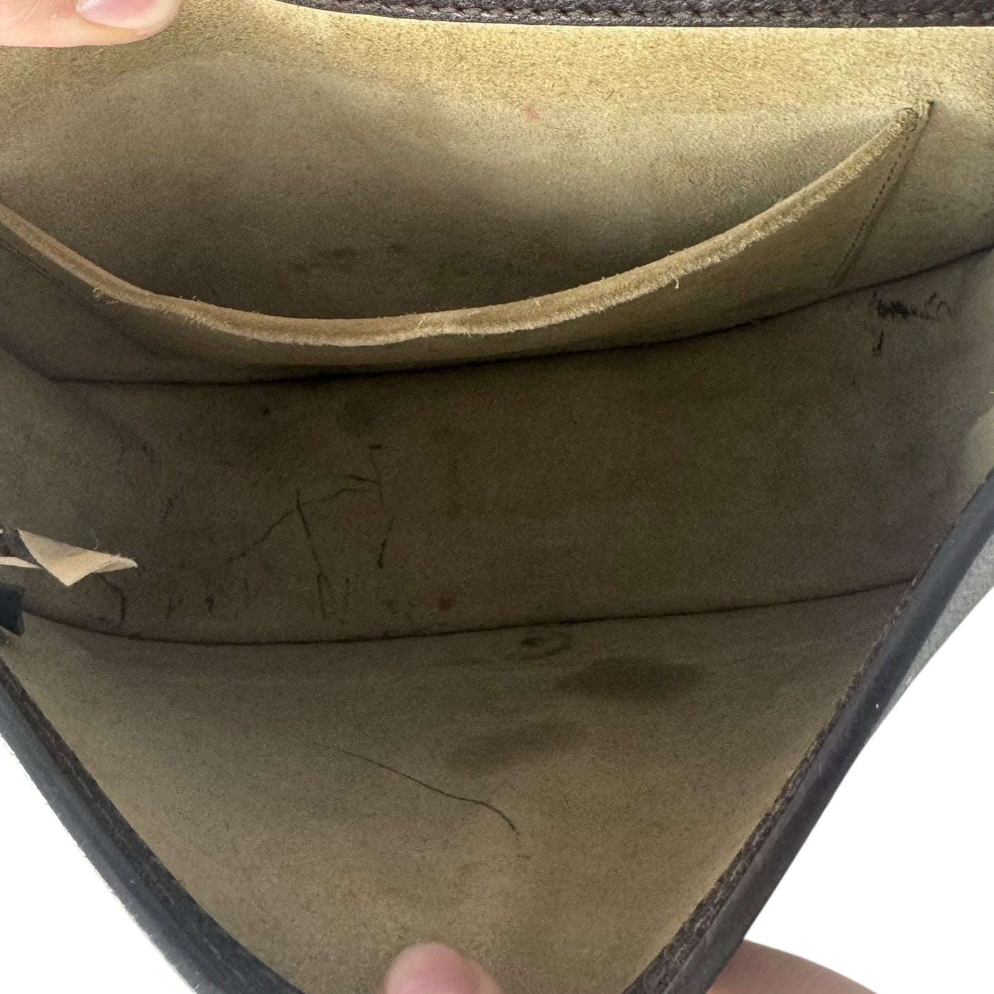 Nile Leather & Suede Bracelet Crossbody Handbag Luxury Designer By Chloe, Size: Small