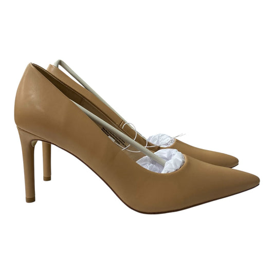 Shoes Heels Stiletto By A New Day In Tan, Size:12