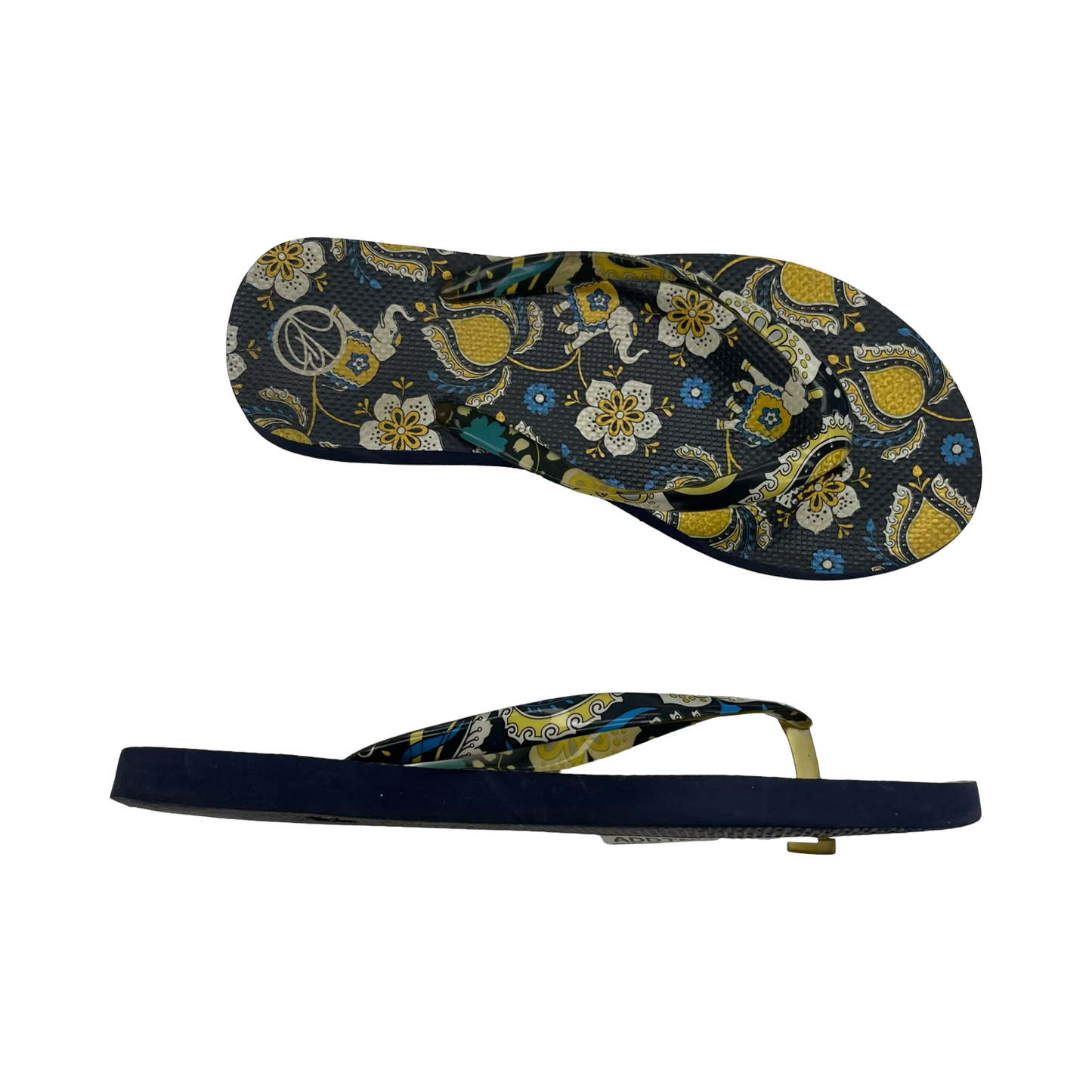 Sandals Flip Flops By Vera Bradley In Multi, Size:5